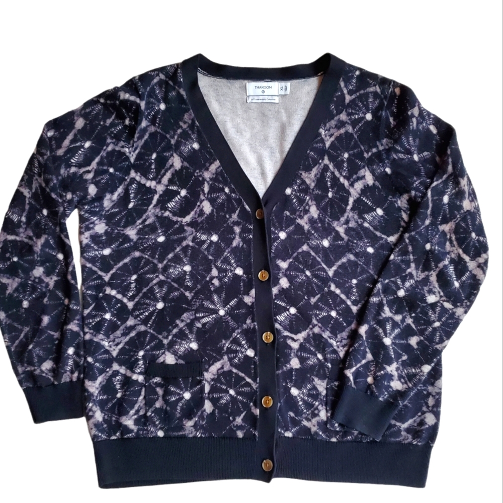 THAKOON x Target Shibori Print Cardigan Long Sleeve XL